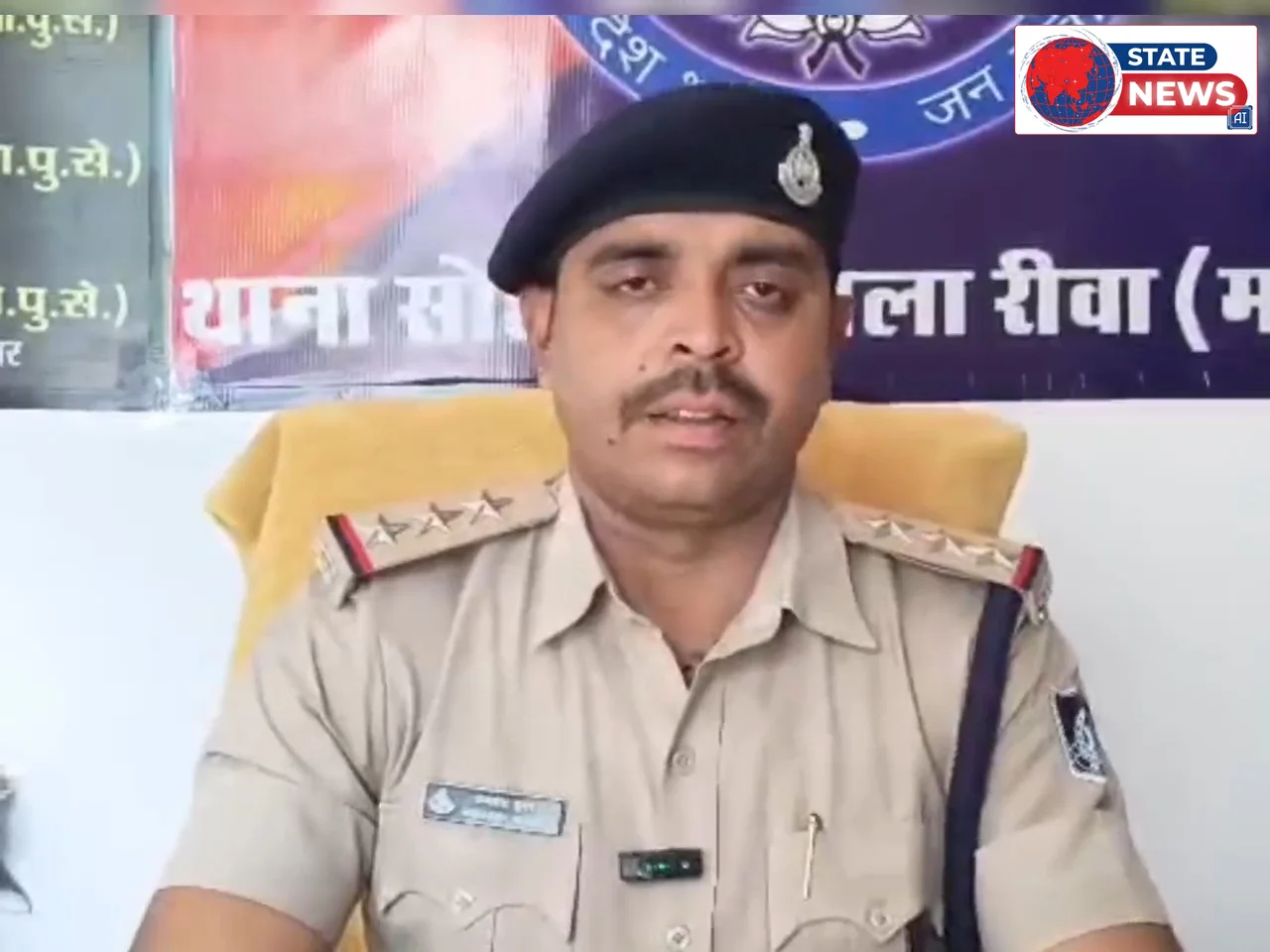 त्यौंथर में पति ने पत्नी पर किया जानलेवा हमला