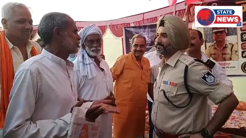गांव की चौपाल में पहुंचे एसपी डॉ. गुरकरन सिंह, सूती में सुनी जनता की फरियाद; नशे के खिलाफ दिया बड़ा संदेश