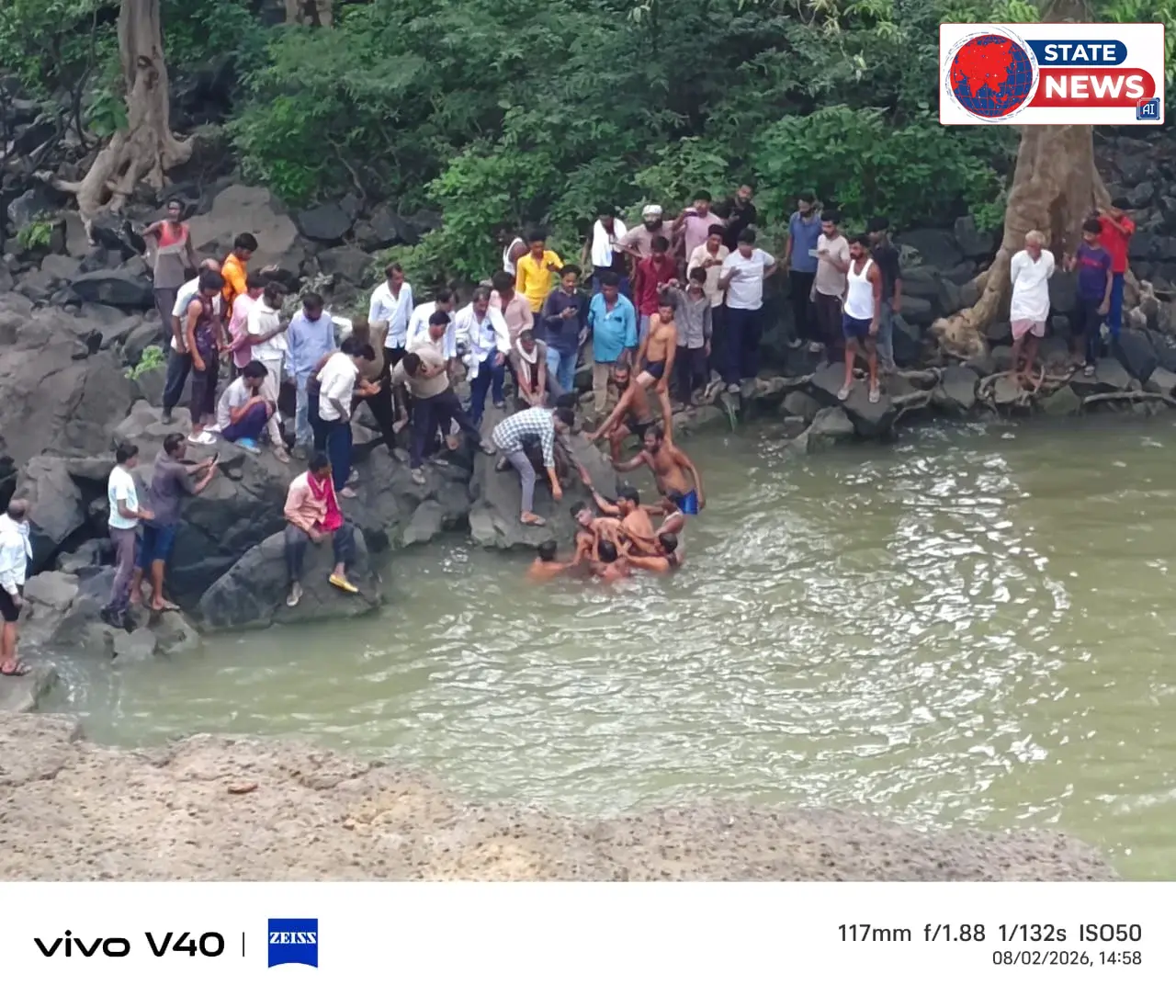 सरईवन वॉटरफॉल में डूबे 12वीं के छात्र का शव बरामद, ग्रामीणों की बहादुरी से मिला शव