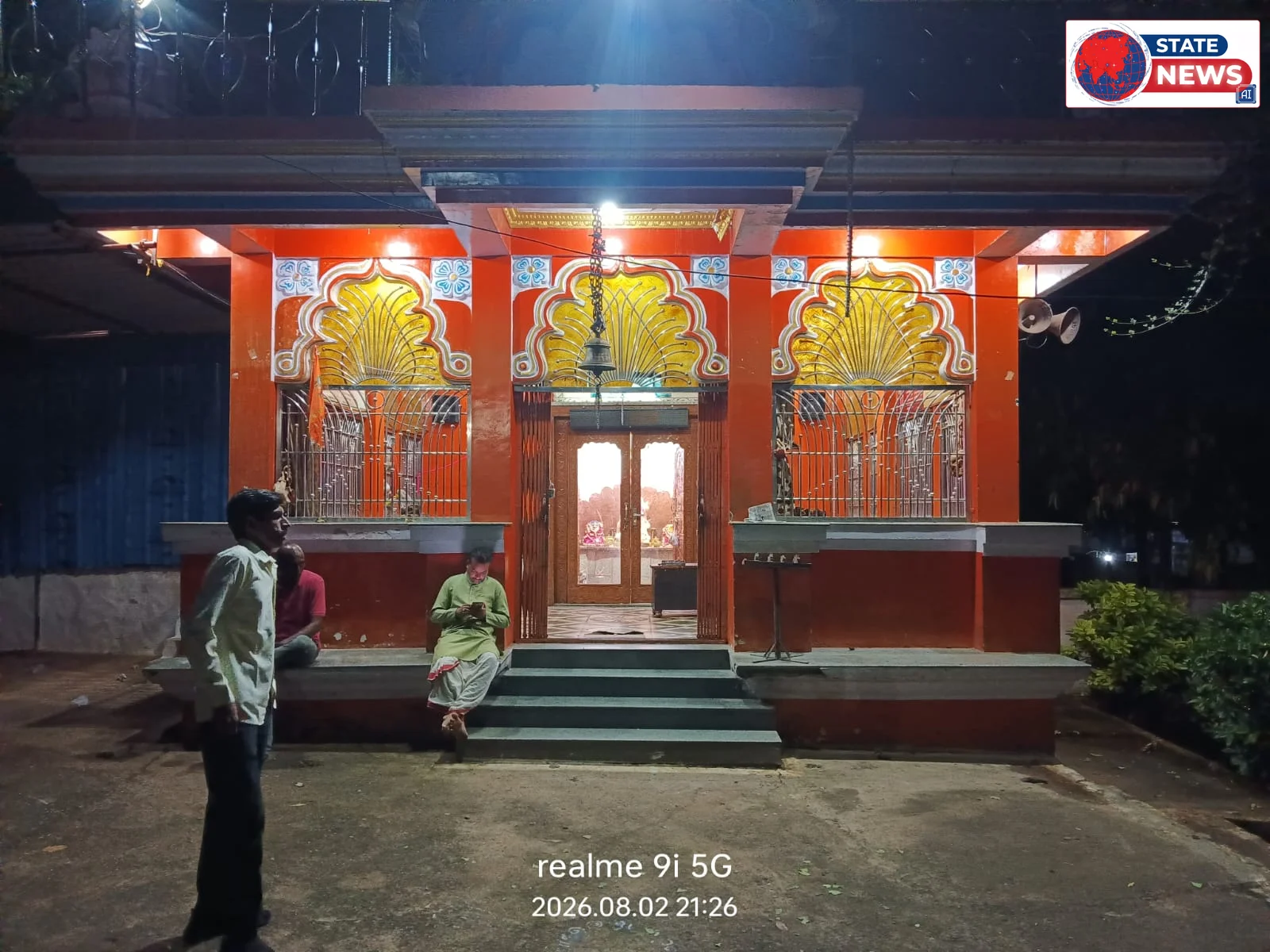 बरगी पुलिस लाइन स्थित हनुमान मंदिर में दिनदहाड़े चोरी
