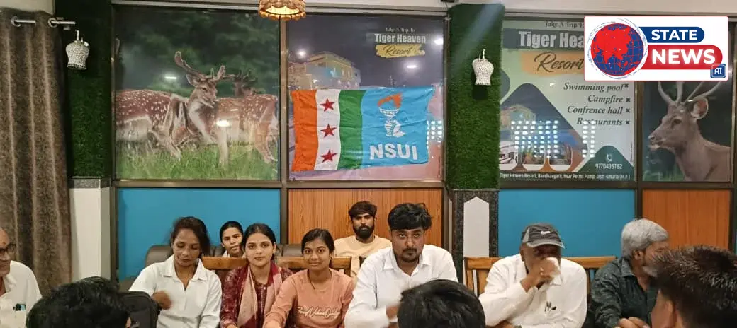 *NSUI की याचिका पर उच्च न्यायालय के निर्णय का NSUI ने किया स्वागत, प्रत्यक्ष प्रणाली से छात्रसंघ चुनाव नहीं हुए तो होगा आंदोलन*  उमरिया- भार