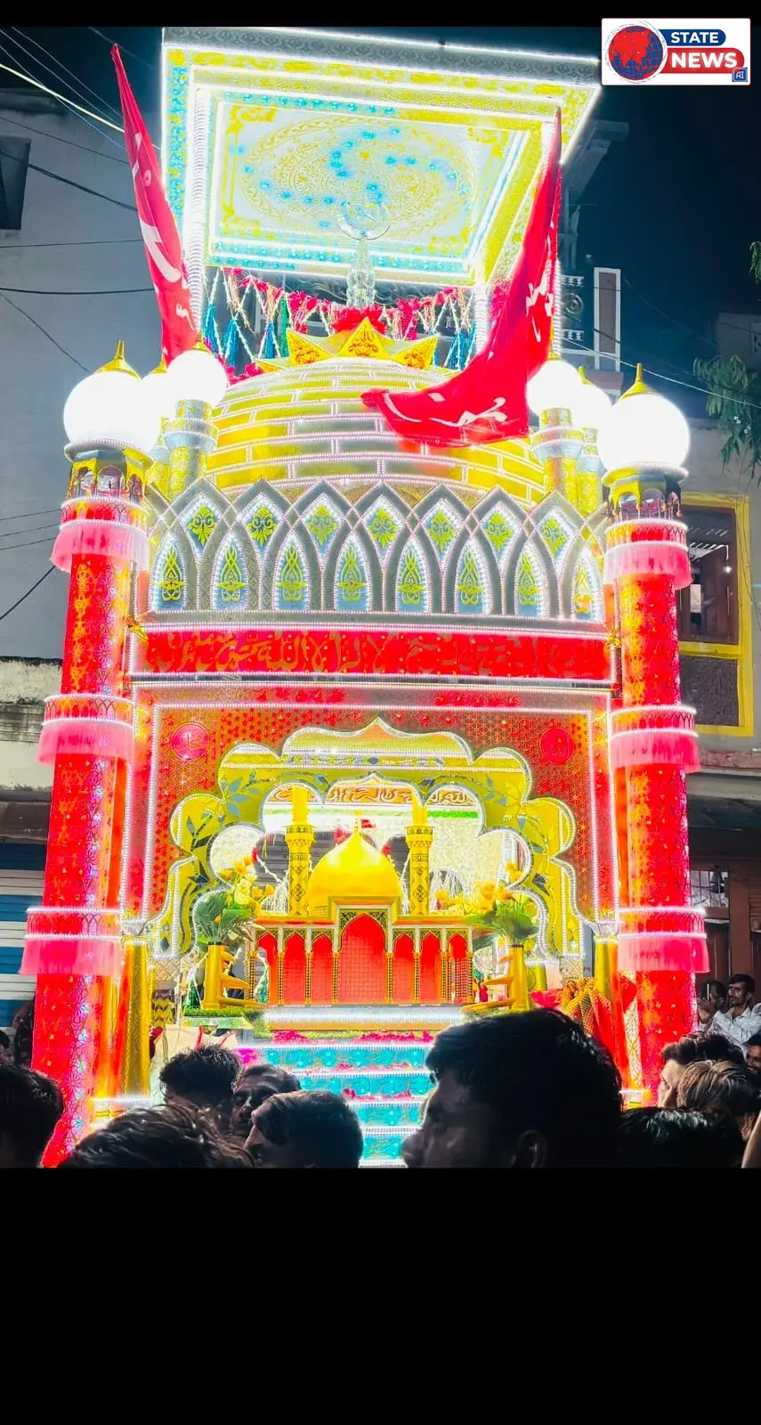कलाम-ए-हुसैन से महकी फ़िज़ाएं, बैंड की सुरमयी धुनों से रोशन हुई मोहर्रम की रात