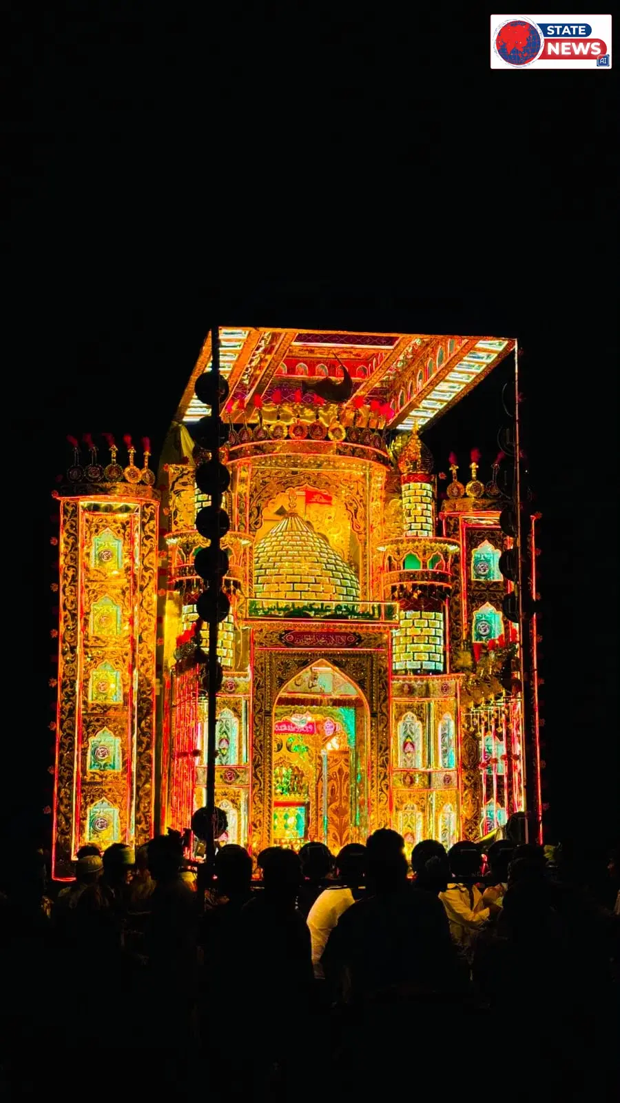 कलाम-ए-हुसैन से महकी फ़िज़ाएं, बैंड की सुरमयी धुनों से रोशन हुई मोहर्रम की रात