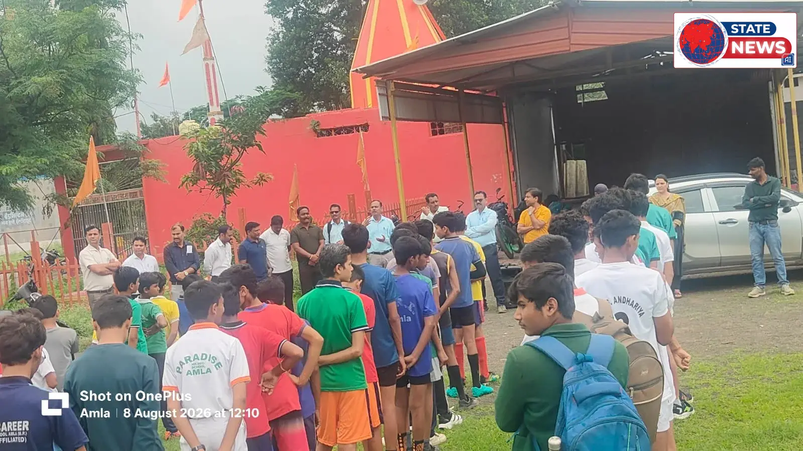 रेल्वे इंस्टीट्यूट आमला में वॉलीबाल एवं फुटबॉल प्रतियोगिता आयोजित