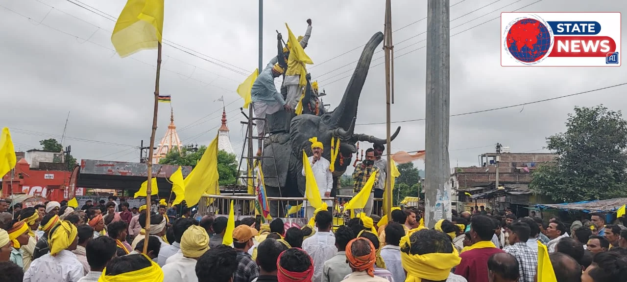विश्व आदिवासी दिवस: केसली के रानी दुर्गावती चौक पर उमड़ा जनसैलाब, भव्य रैली में एकजुट हुआ सर्वसमाज