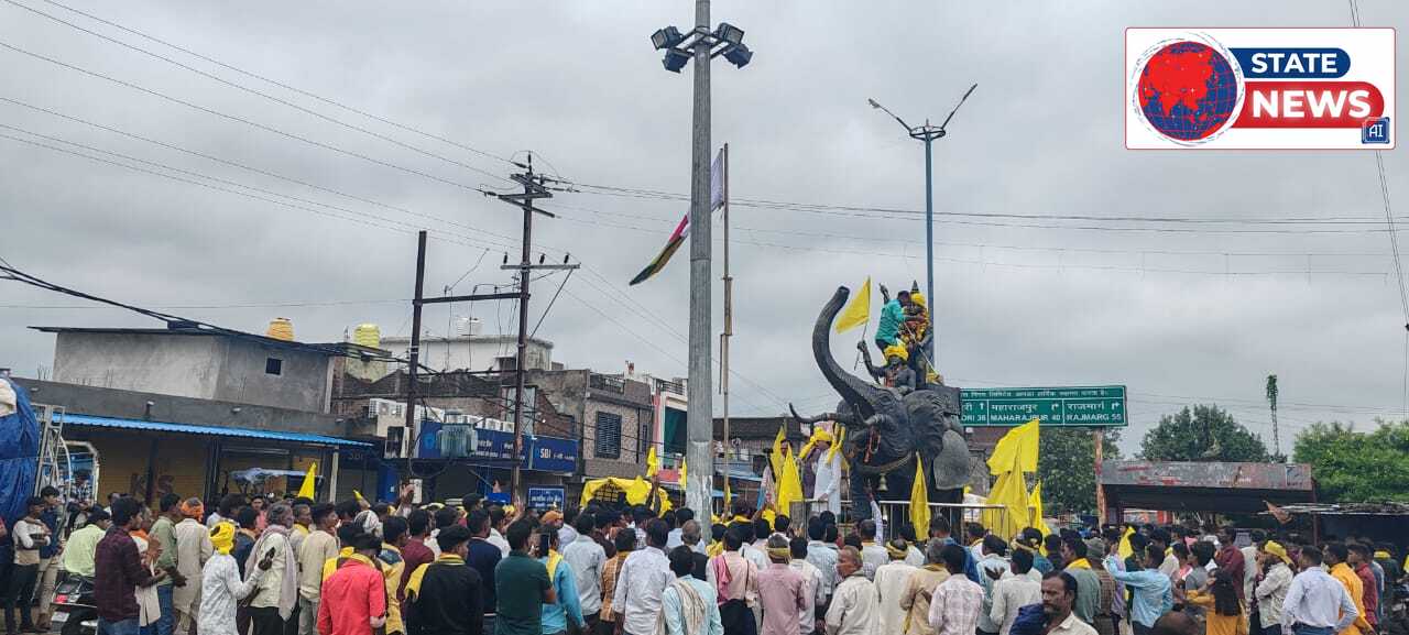 विश्व आदिवासी दिवस: केसली के रानी दुर्गावती चौक पर उमड़ा जनसैलाब, भव्य रैली में एकजुट हुआ सर्वसमाज