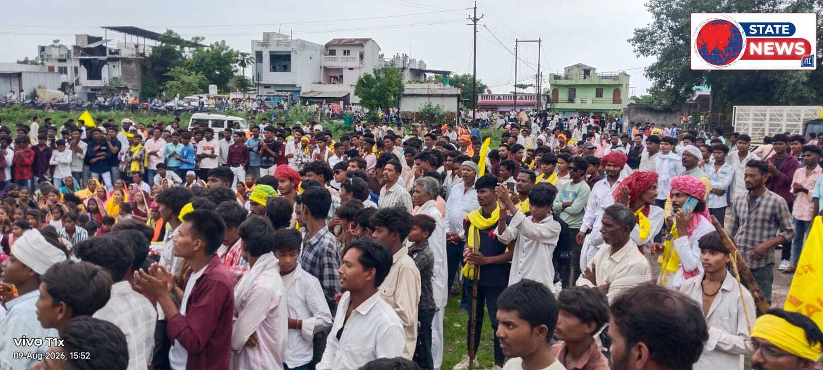 विश्वआदिवासी दिवस की रही धूम , बड़े हर्षो उल्ल्हास के साथ मनाया विश्व आदिवासी दिवस
