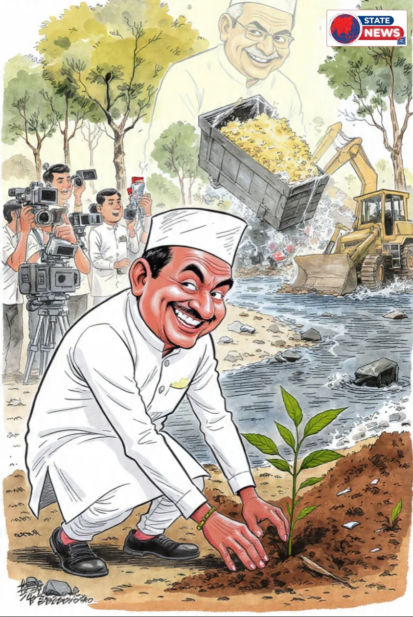 *"उमरार" खुद तय करेगी अपनी सीमा*  *लगभग 5 एकड़ नदी का पाट बिका, जिला प्रशासन मौन*   जिले को नाम और शहर वासियों को उनकी पहचान दिलाने वाली उमर