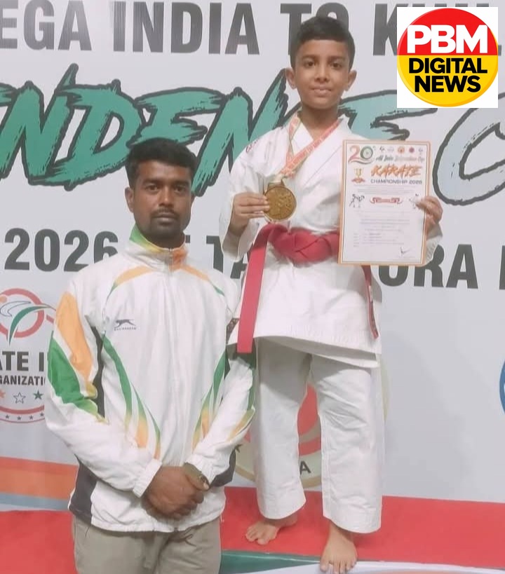 💥 चित्तरंजन के 10 वर्षीय मयनाक का दिल्ली में धमाका: कराटे प्रतियोगिता में जीते 2 गोल्ड मेडल