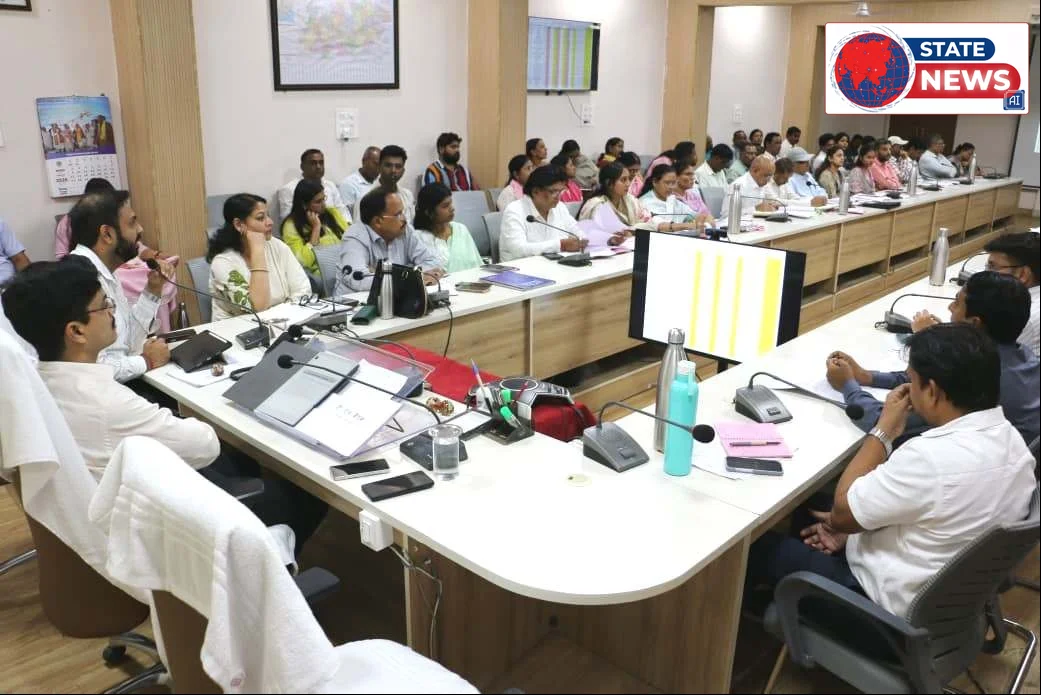 बुरहानपुर: टीएल बैठक में विभागीय कार्यों की समीक्षा