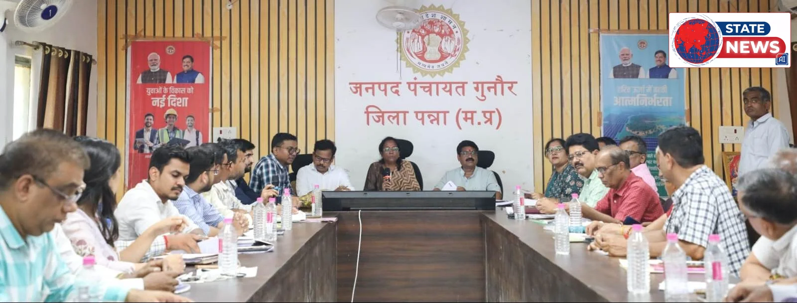 पन्ना: गुनौर विधायक ने की विकास कार्यों की वृहद समीक्षा