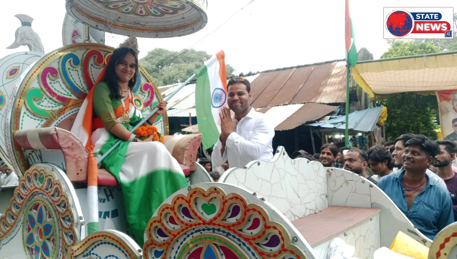 देवरी में निकली भव्य तिरंगा यात्रा, देशभक्ति के रंग में रंगा नगर