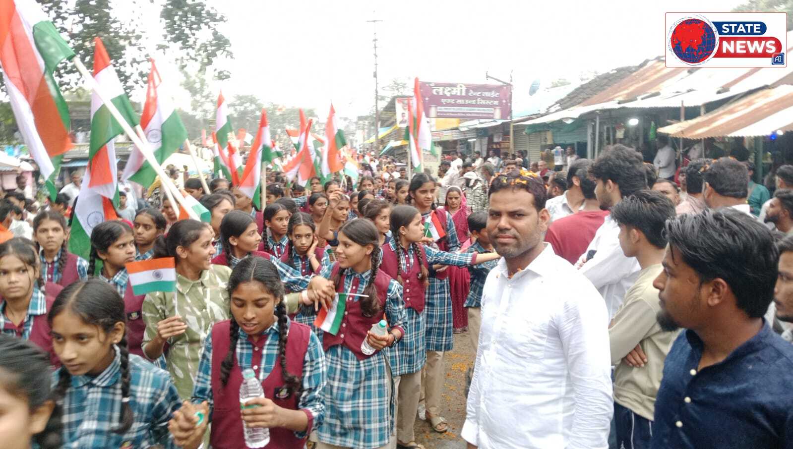 देवरी में निकली भव्य तिरंगा यात्रा, देशभक्ति के रंग में रंगा नगर