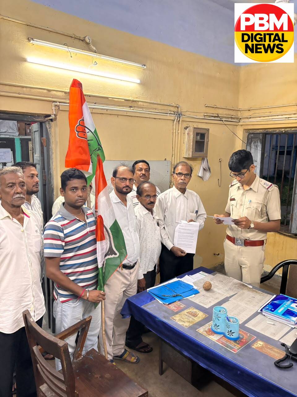 💥नेताजी सुभाष चंद्र बोस पर विवादित टिप्पणी को लेकर चित्तरंजन में गरमाया माहौल, बीजेपी सांसद अनंत महाराज के खिलाफ कांग्रेस का जोरदार प्रदर्शन