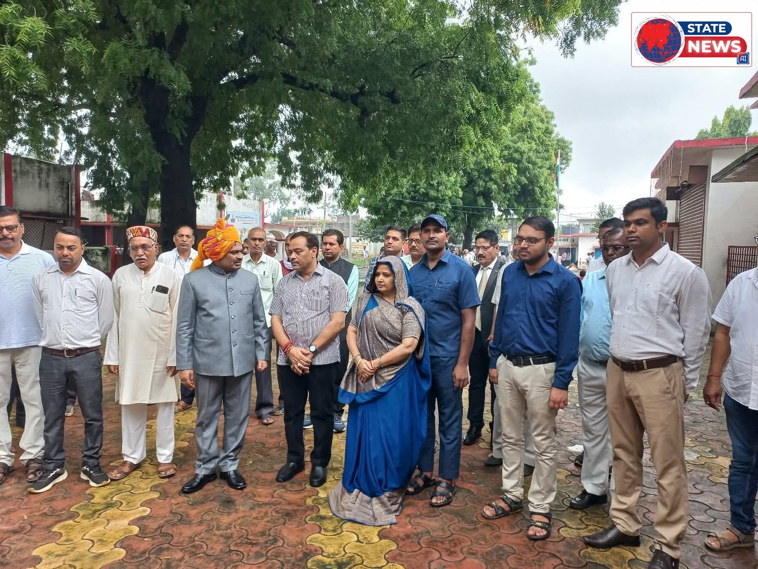 जनपद पंचायत सिहावल में शान से लहराया तिरंगा, गरिमामय माहौल में मनाया गया स्वतंत्रता दिवस