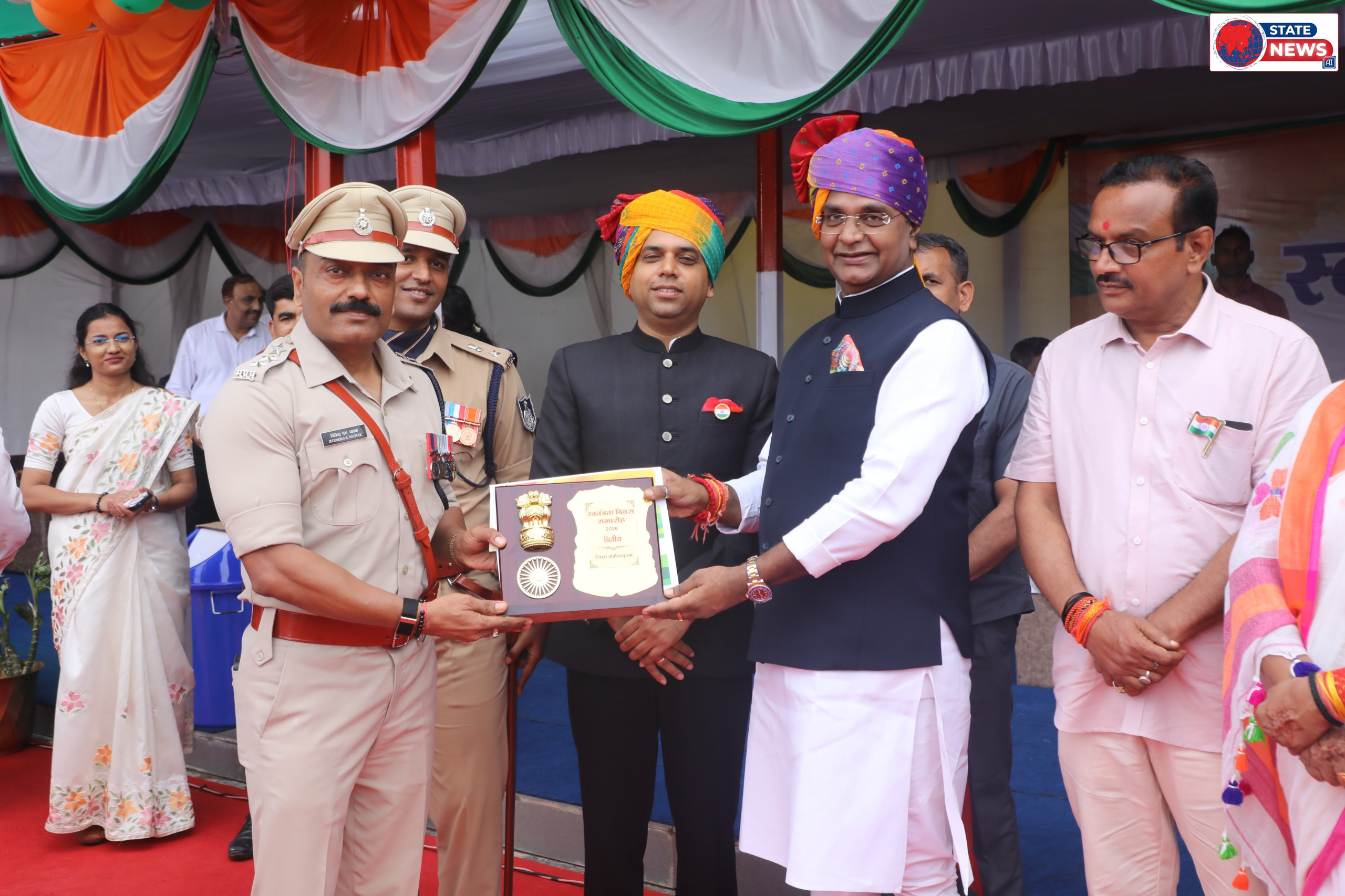  नर्मदापुरम जिलेभर में आन बान शान से लहराया तिरंगा।