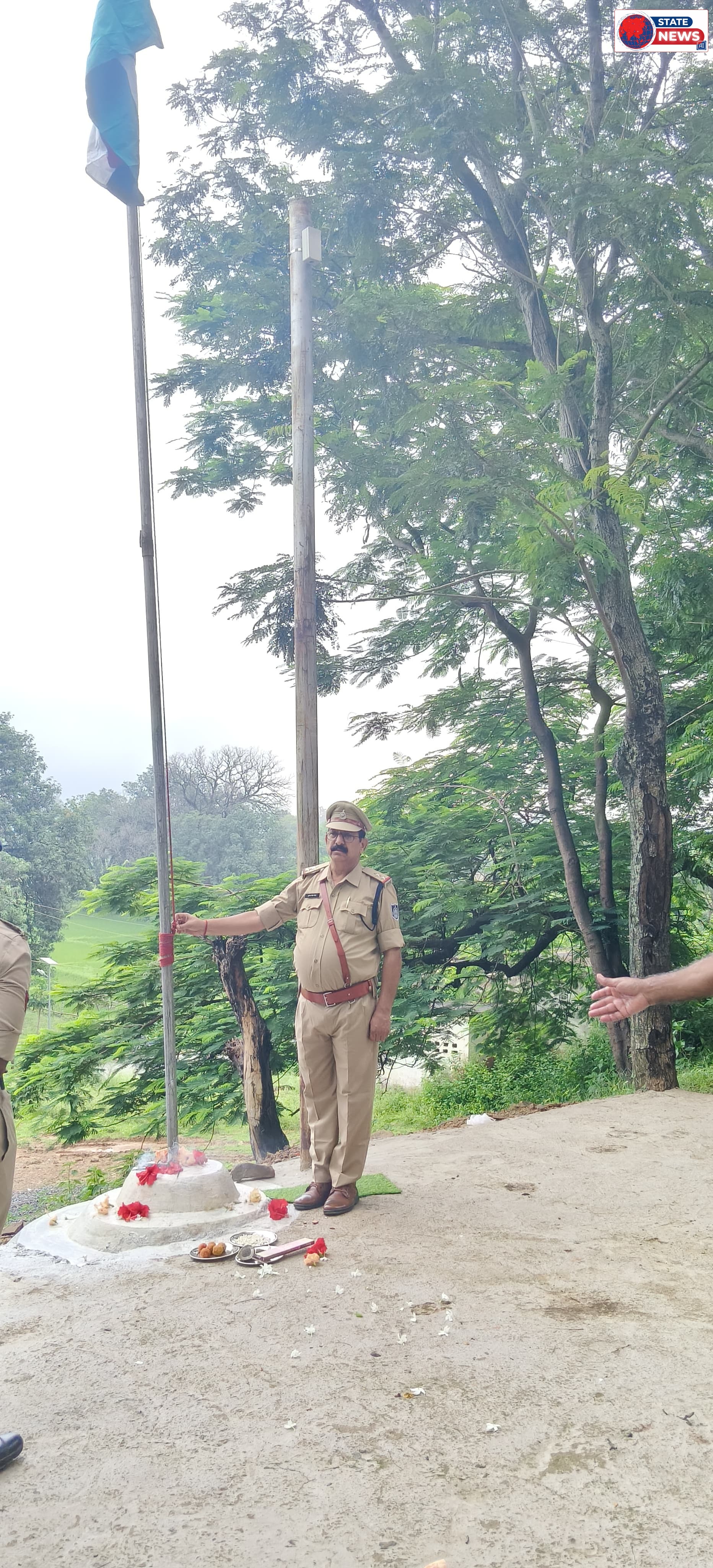सिहावल चौकी में धूमधाम से मनाया गया स्वतंत्रता दिवस, देशभक्ति के रंग में रंगा चौकी परिसर