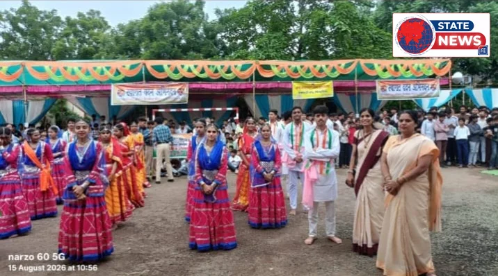 नर्मदापुरम जिले की पिपरिया नगर में हर्षोल्लास और उमंग के साथ मनाया गया स्वतंत्रता समारोह।