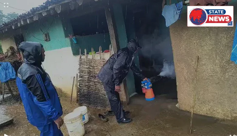 बालाघाट में मच्छरों की रोकथाम के लिए फॉगिंग अभियान