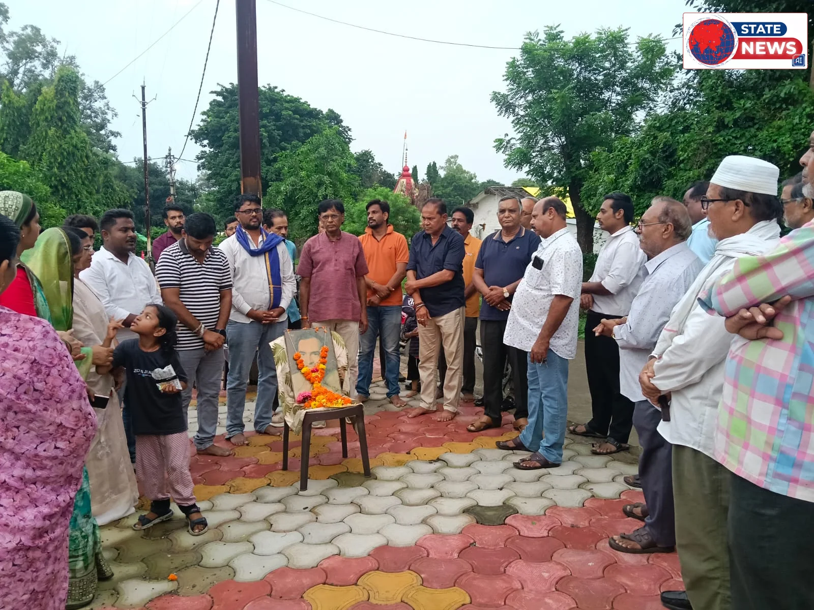 वार्ड क्रमांक 7 में राजीव गांधी जी की 82 वीं जयंती श्रद्धापूर्वक मनाई गई 