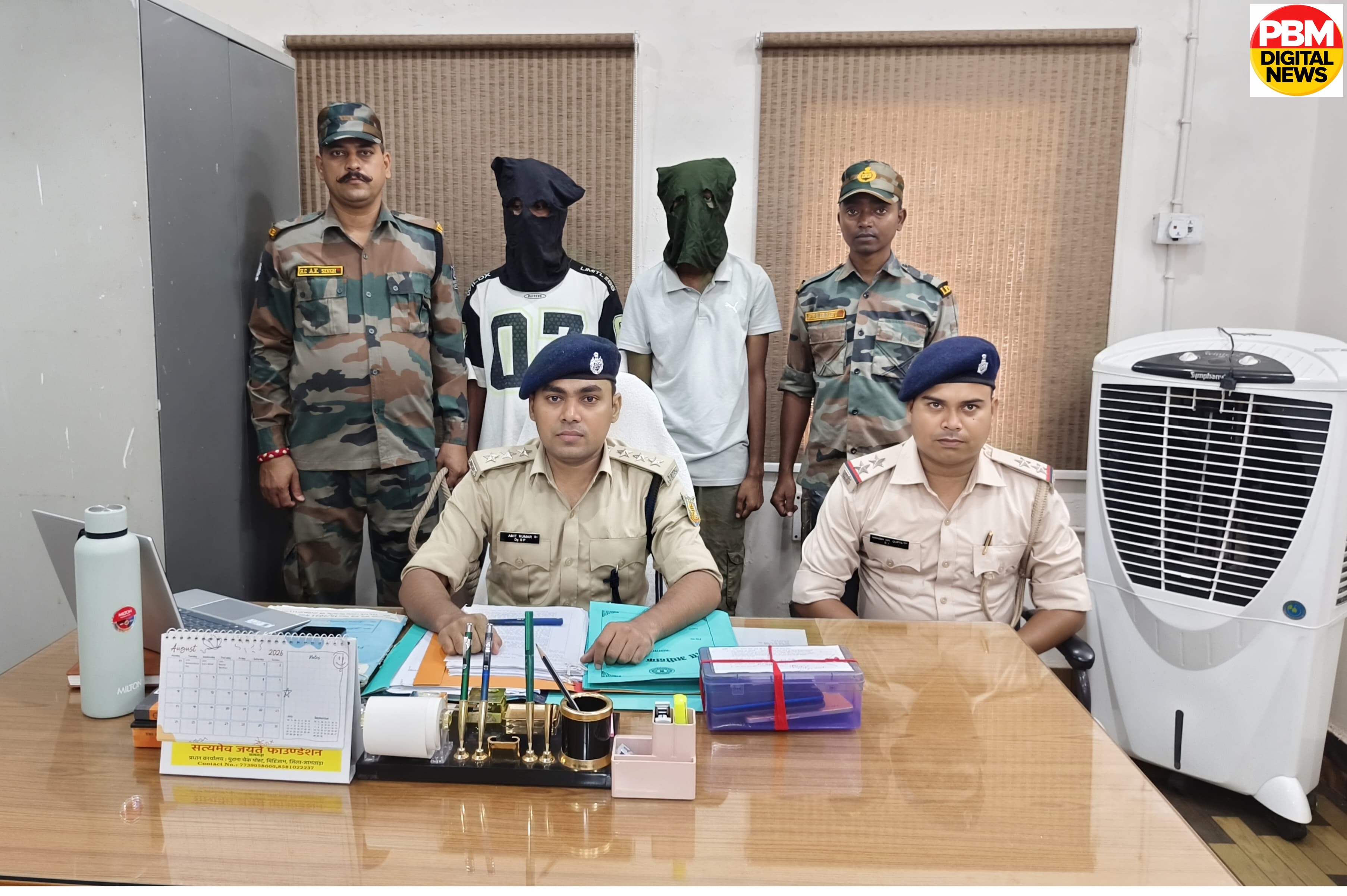 🔥 जामताड़ा पुलिस को मिली बड़ी सफलता: KYC अपडेट के नाम पर साइबर ठगी करने वाले दो शातिर गिरफ्तार, मोबाइल व सिम बरामद