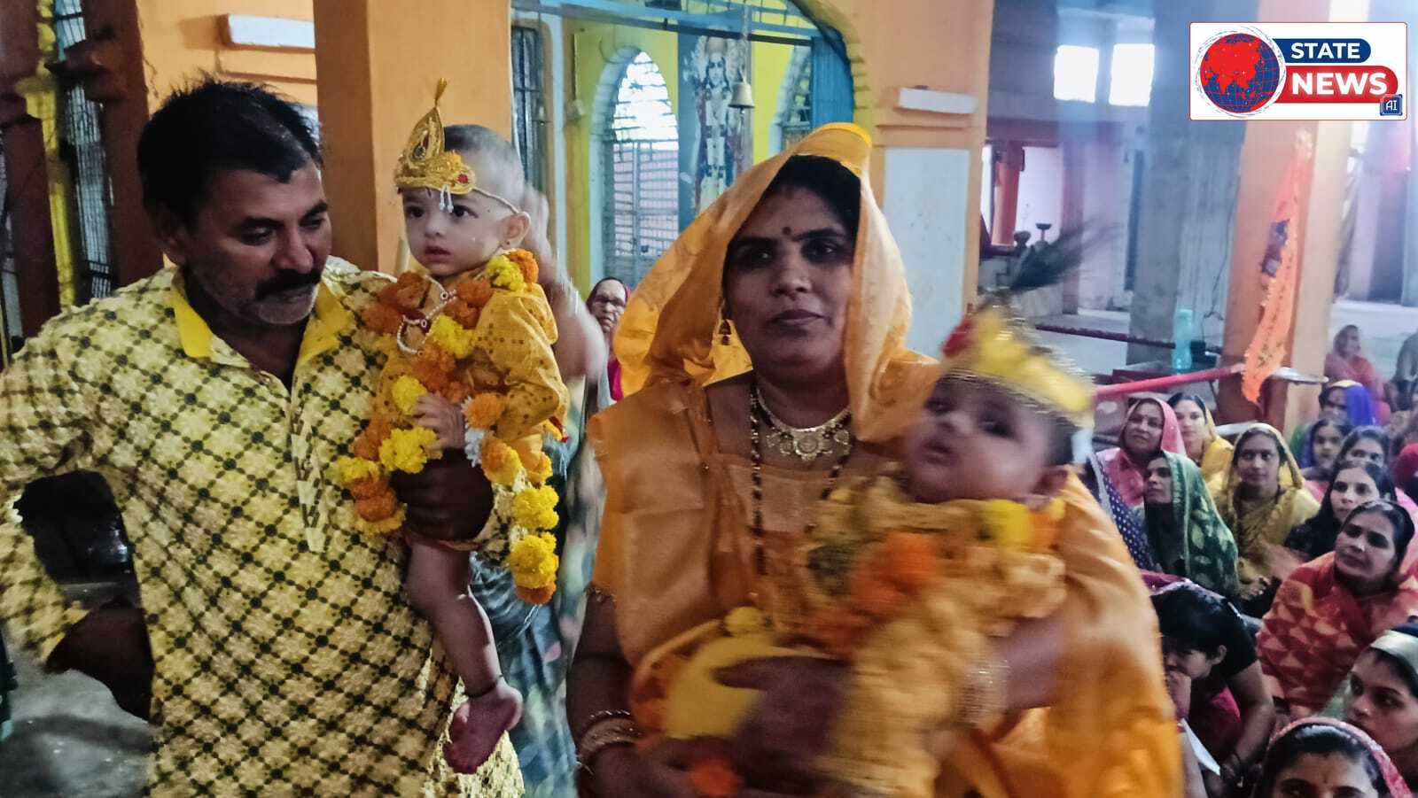 श्रीकृष्ण जन्मोत्सव पर गूंजे नंद के आनंद भयो के जयकारे