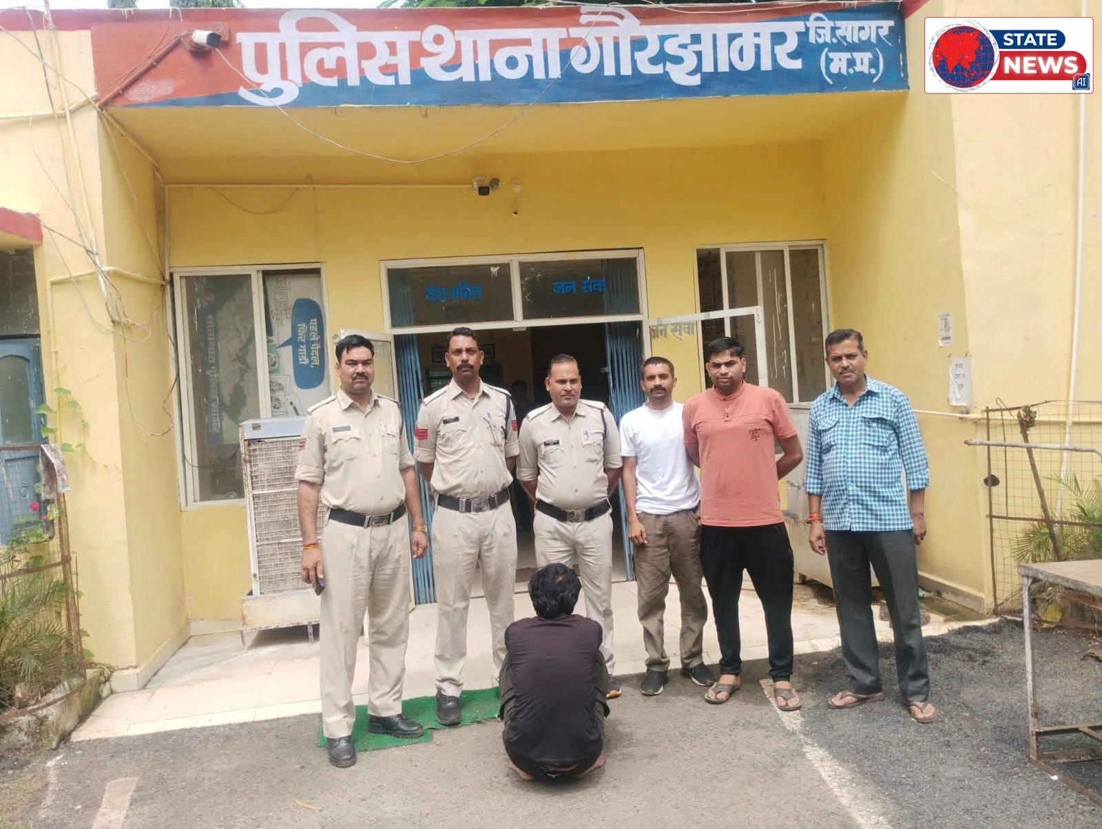 पांच वर्ष से फरार स्थाई वारंटी को गौरझामर पुलिस ने किया गिरफ्तार