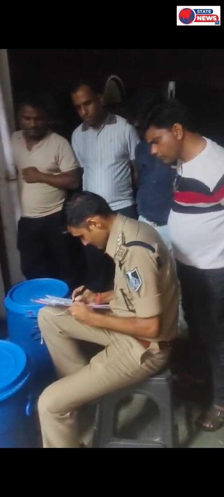 आलोट पुलिस की बड़ी कार्रवाई, एमडी ड्रग्स बनाने में उपयोगी 110 किलो केमिकल जब्त