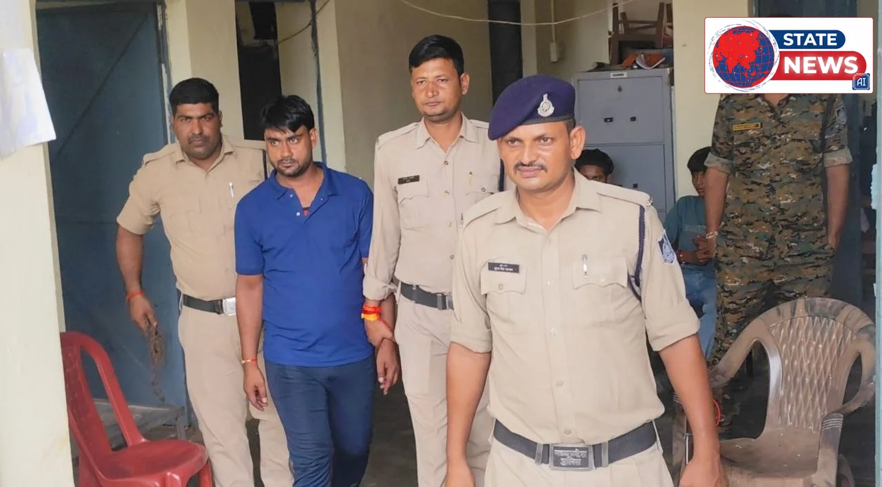 एक साल से फरार गैंगरेप का मुख्य आरोपी यूपी से गिरफ्तार, कोर्ट ने भेजा जेल।