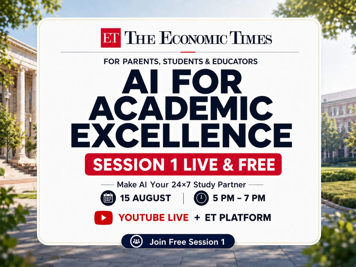 AI can change how students learn: Join Class 1 of AI for Academic Excellence, free on 15 August