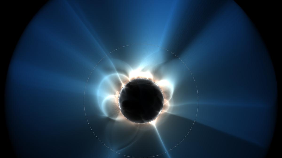 RRI Scientists Predict Stunning 'Petal-Like' Structures in Sun’s Corona During Solar Eclipse