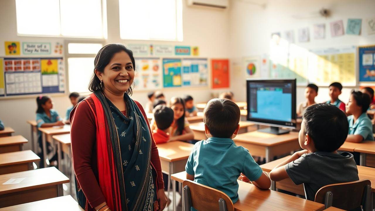 Noida Schools Limit Smart Board Usage to 30 Minutes for Young Students