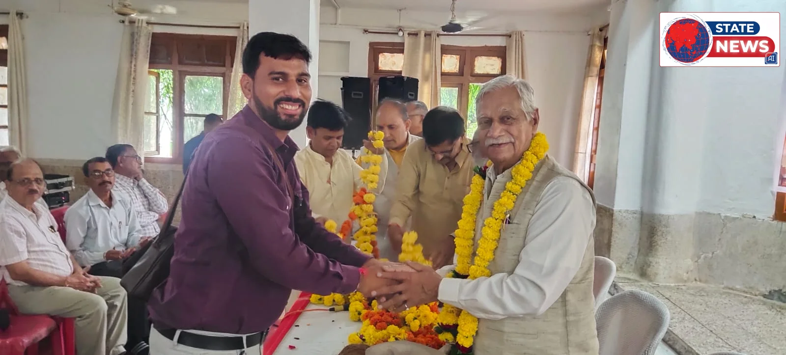 सांची में पद्मश्री डॉ. नारायण व्यास का भव्य नागरिक अभिनंदन: इतिहास एवं पुरातत्व में योगदान को सराहा*