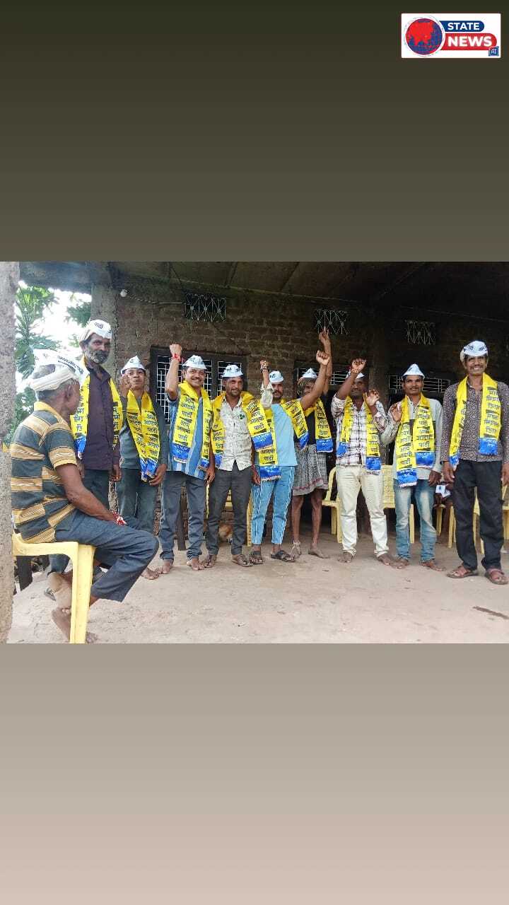 कट्ठीवाड़ा के नानी बार ग्राम  में आम आदमी पार्टी की दस्तक, सदस्यता अभियान में जुड़े नए चेहरे 