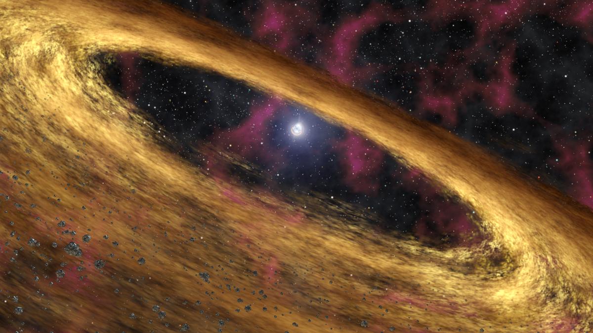 Star's Extreme Magnetic Field Challenges Perception of Space as Empty