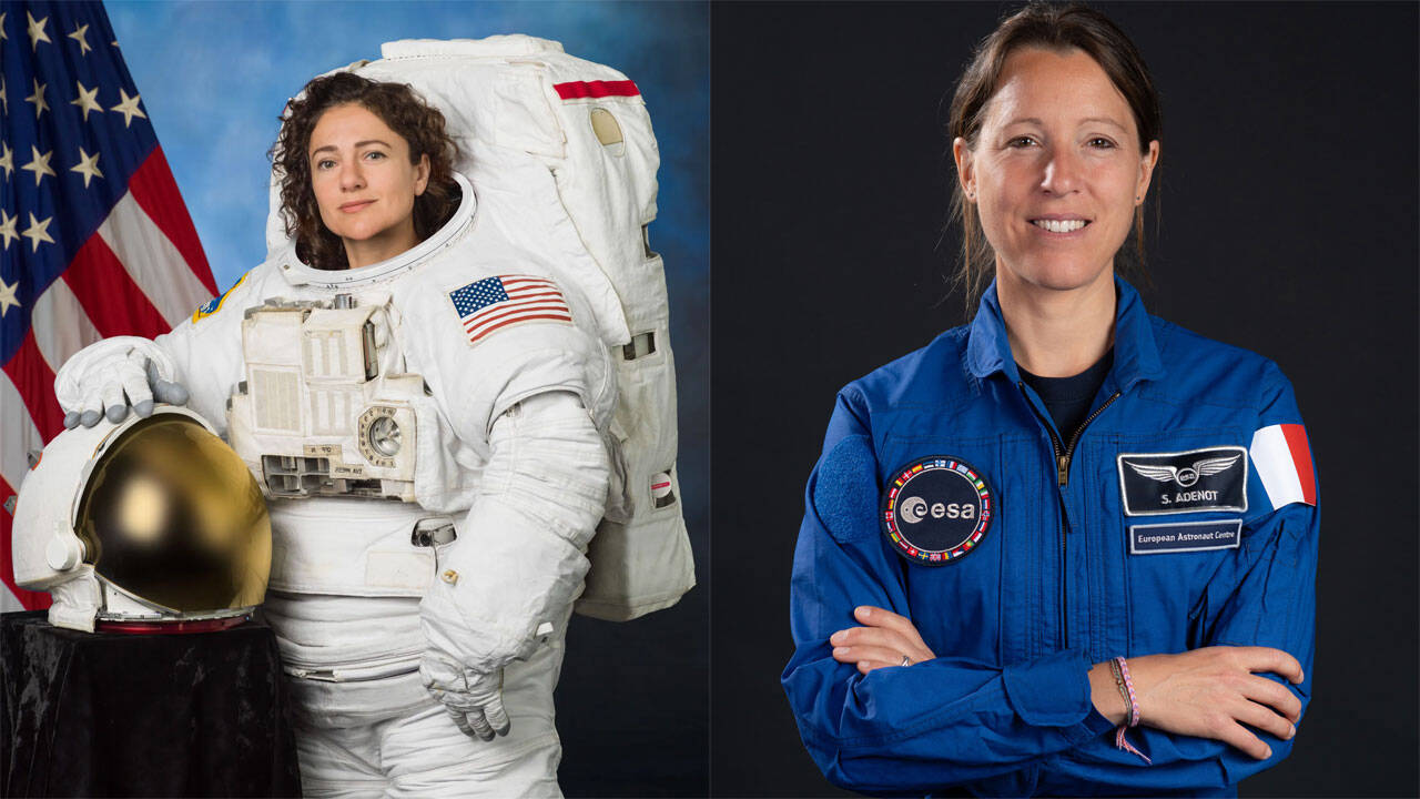 Jessica Meir and Sophie Adenot Make History with All-Female Spacewalk