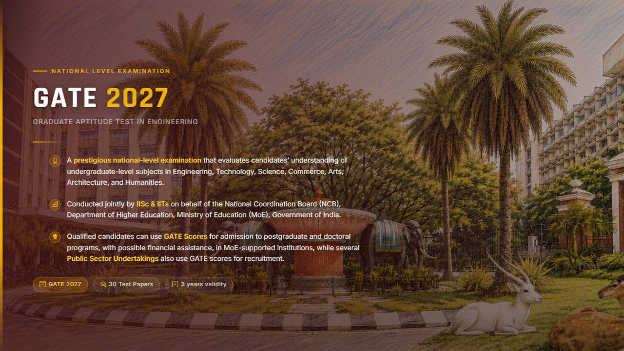 IIT Madras Launches GATE 2027 Registration with New Robotics & Automation Paper