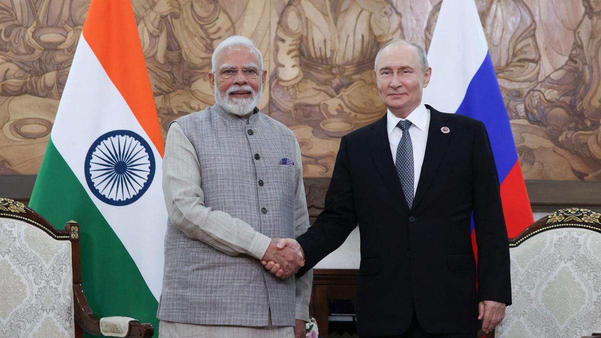 PM Modi Urges Putin: Shift Global Focus from Endless Conflict to Peaceful Resolution