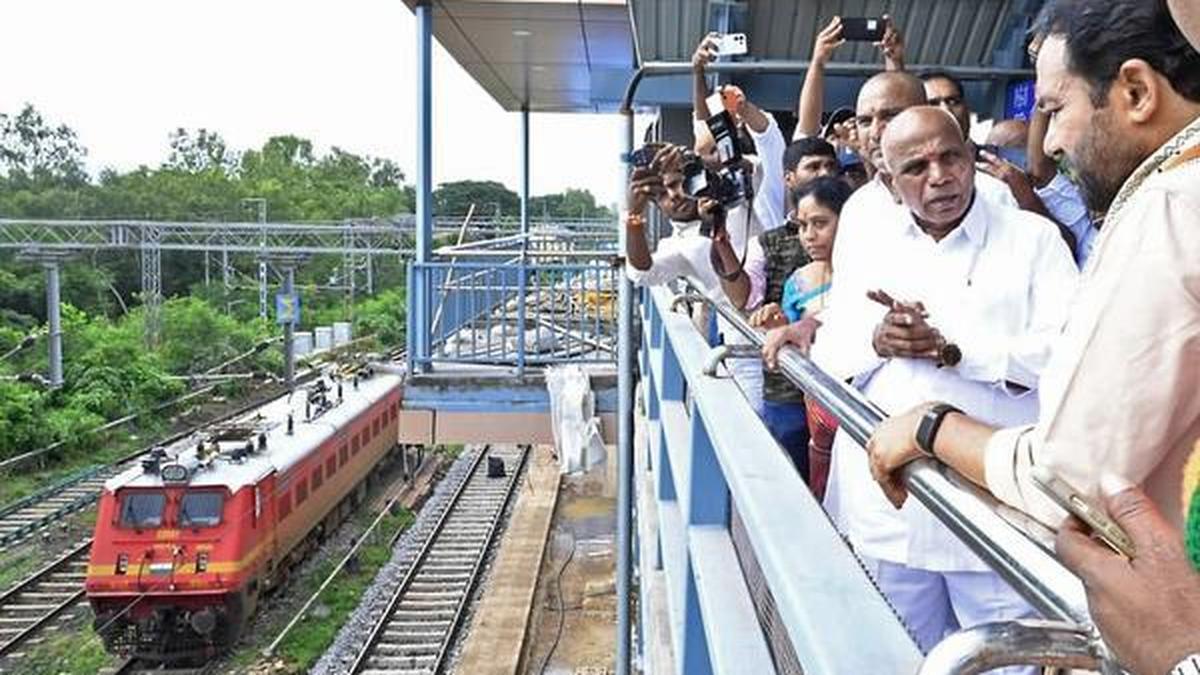 Kishan Reddy Launches ₹100 Crore Rail and Tourism Projects in Telangana's Gadwal