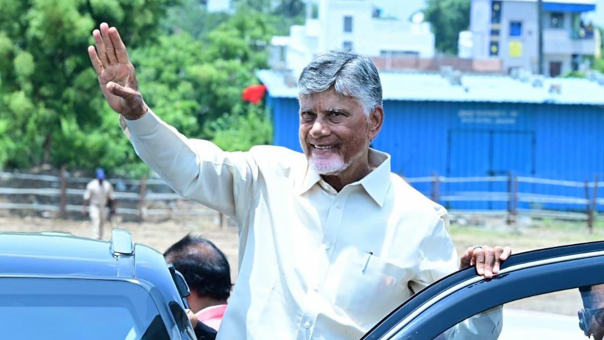 Andhra CM Naidu Urges Farmers to Allocate Land for Narsapuram Port Development