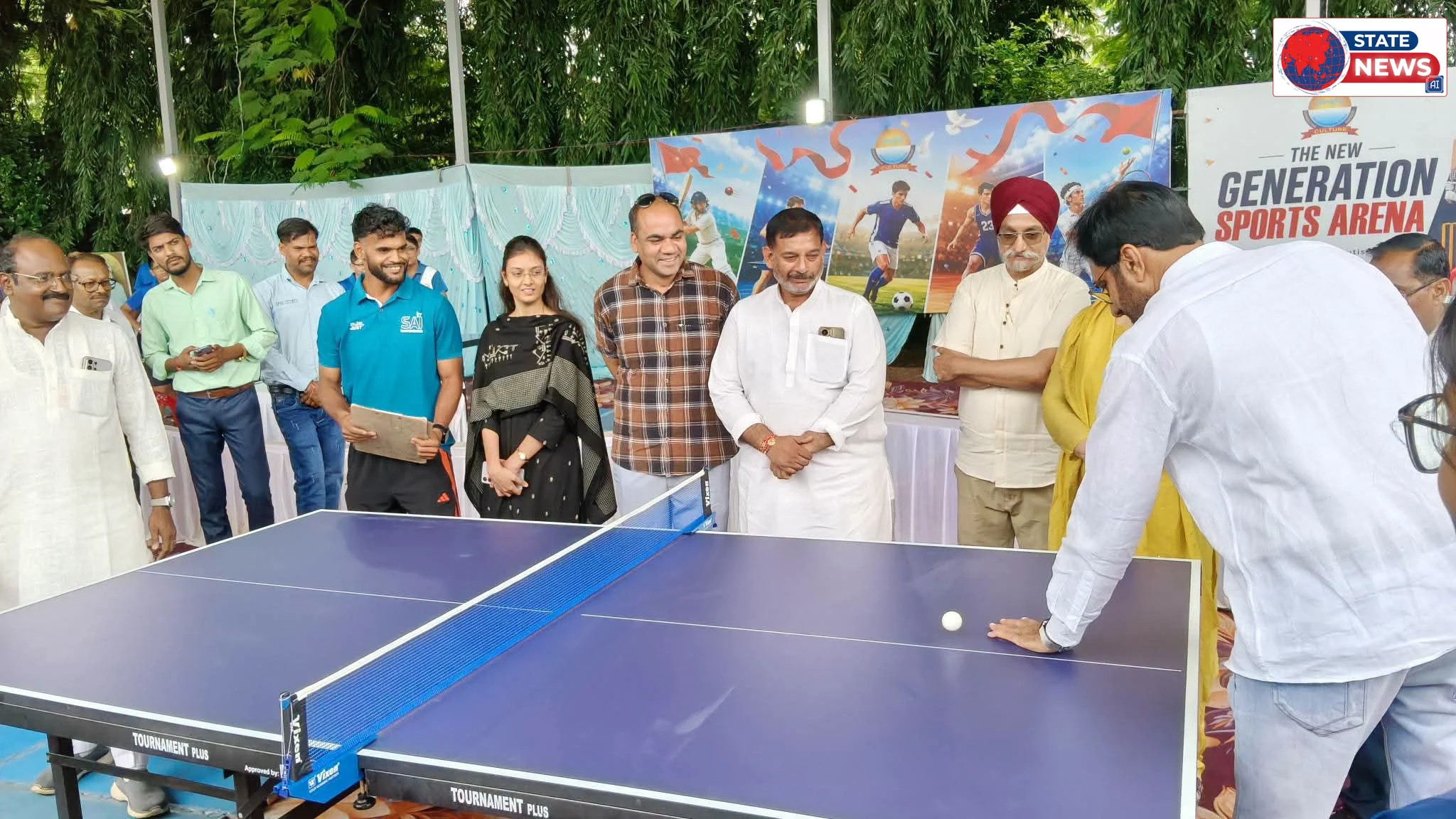 70वीं संभाग स्तरीय शालेय टेबल टेनिस खेल प्रतियोगिता का शुभारंभ 