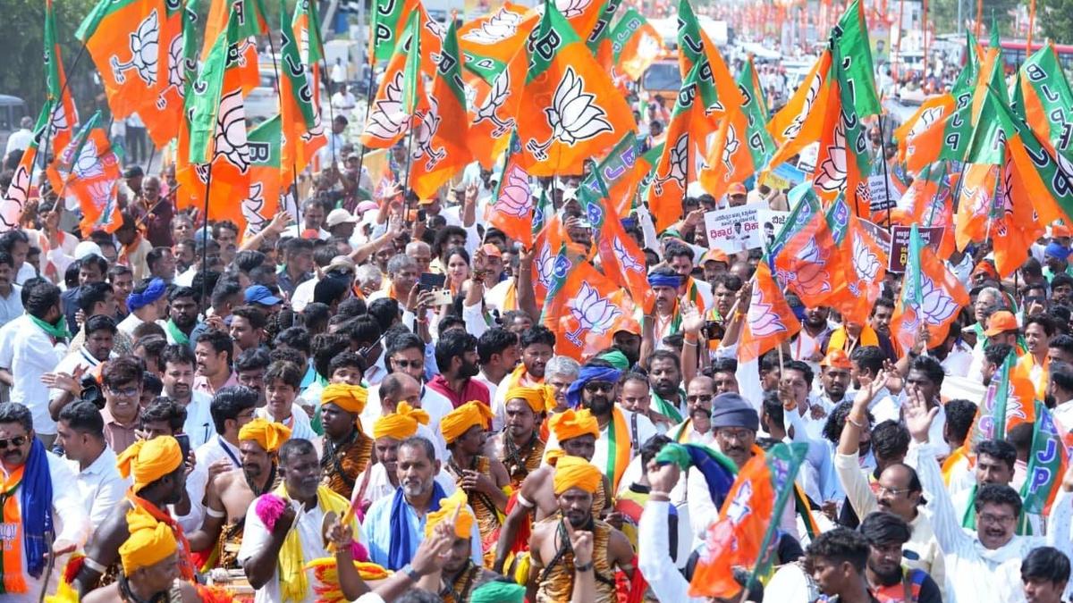 BJP Initiates 10-Day Padayatra in Karnataka Against Alleged Corruption in Congress Government