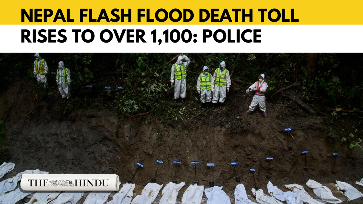 Nepal Flash Flood Catastrophe: Death Toll Surges Past 1,100, Police Report