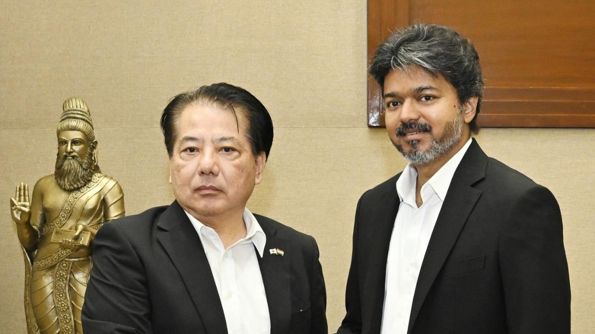 Japanese and British Envoys Meet Actor Vijay in Chennai for Diplomatic Discussions
