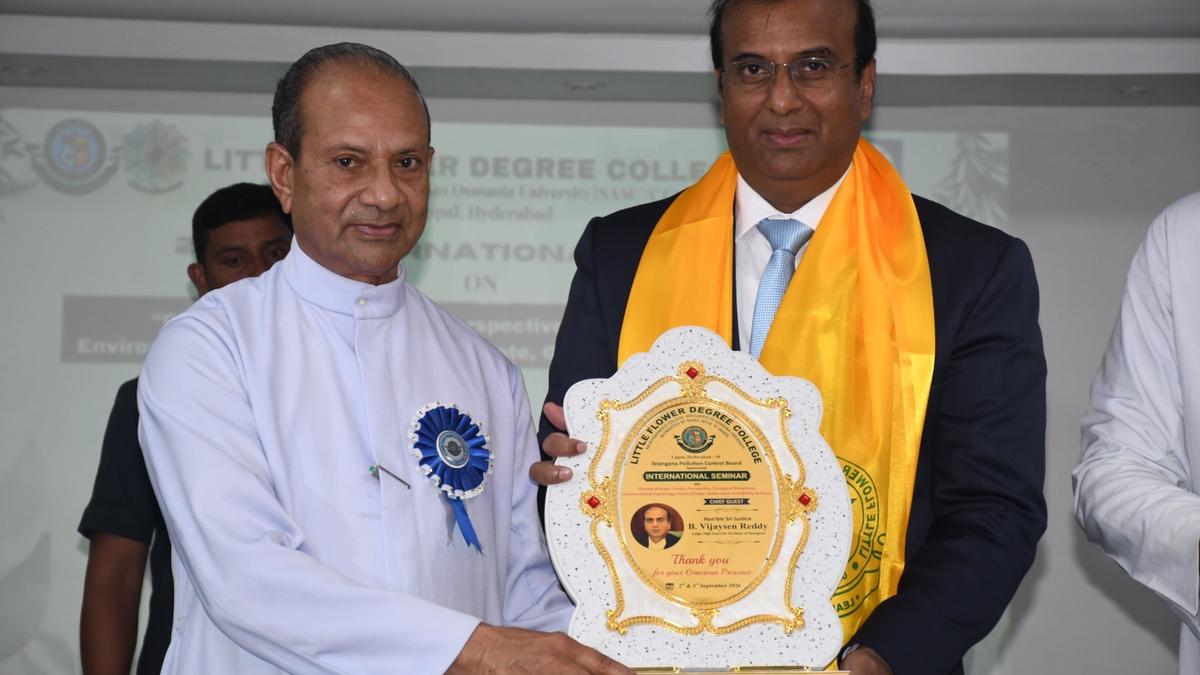 Hyderabad's Little Flower Degree College Hosts Pivotal International Seminar on Climate Change