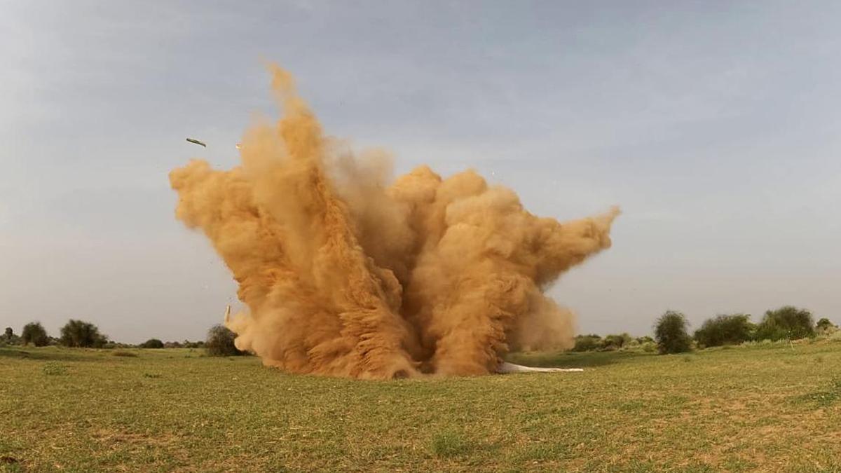 IAF Triumphs with Successful Trial of Indigenous Long-Range Glide Bomb Khagantak-243