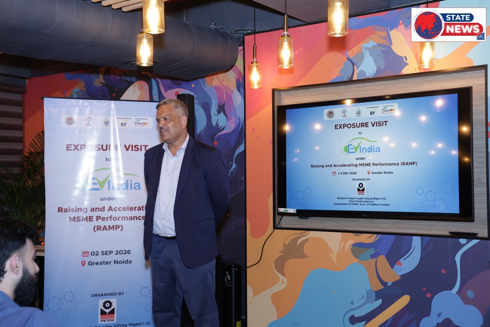 EV India Expo 2026 में मध्यप्रदेश के MSMEs एवं स्टार्टअप्स ने इलेक्ट्रिक मोबिलिटी क्षेत्र में तलाशे नए व्यावसायिक अवसर