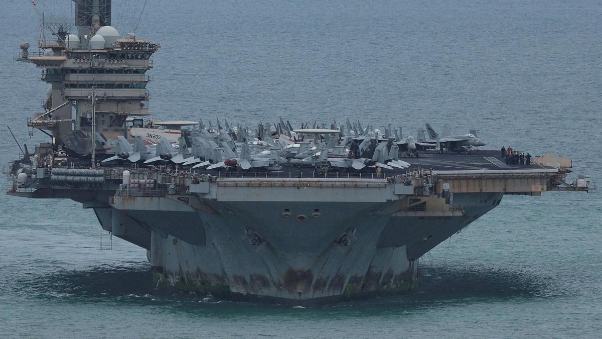 US Aircraft Carrier Makes Strategic Diplomatic Port Call in Pattaya to Strengthen Ties