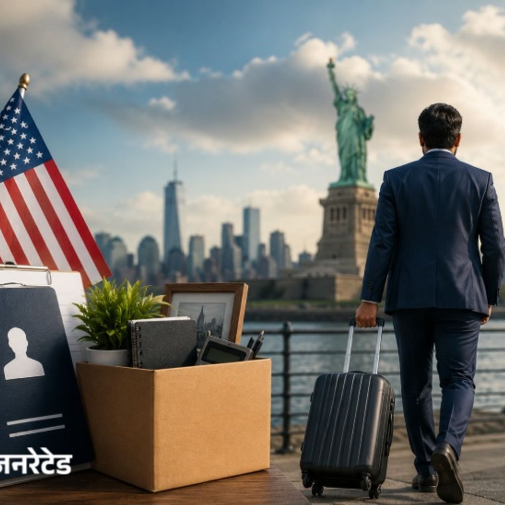 H-1B वीजा संकट: नौकरी जाने पर भारतीयों के लिए अमेरिका छोड़ने की नौबत
