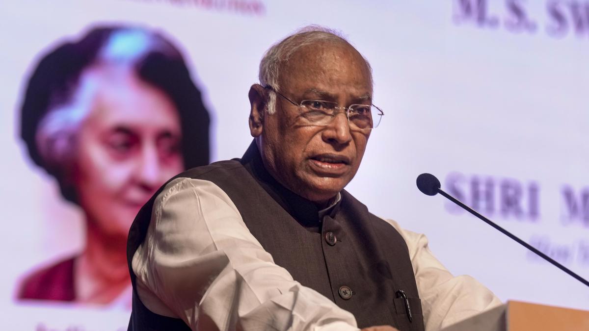 Kharge Condemns Haldwani Rally Purification Ritual as Modern-Day Untouchability Act